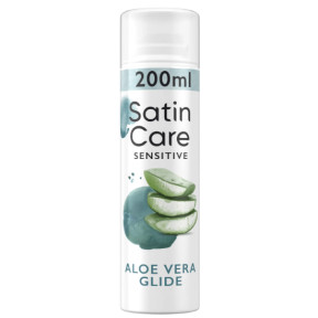 Гель для бритья Gillette Satin Care для чувствительной кожи, 200 мл